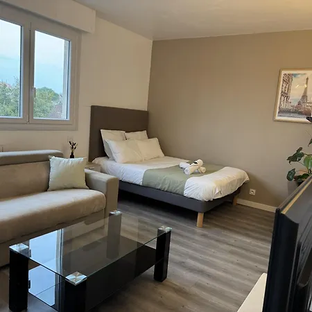 Appartement Rénové Centre-ville Avec Parking Privé